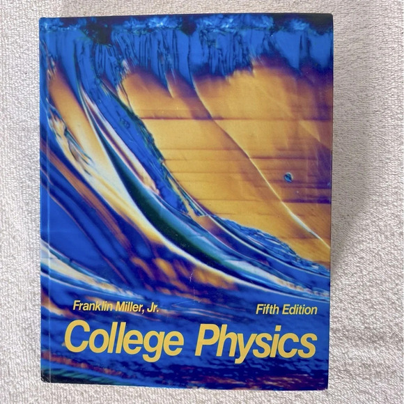 Vintage College Physics Fifth Edition Hard  Cover Text Book - Picture 1 of 13